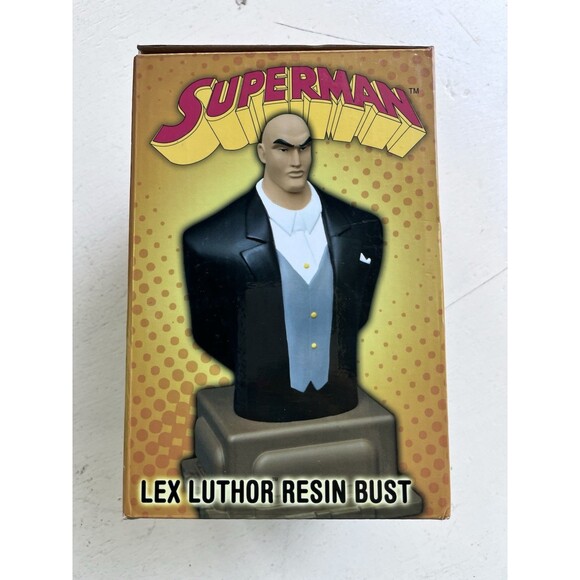 Dc Superman Animated Series Bust Lex Luthor Diamond Select Limited Edition - Picture 4 of 7